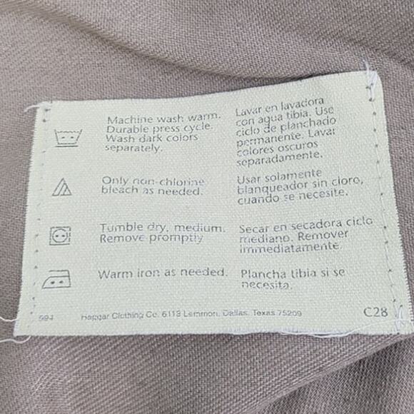 Haggar Generations Mens 38X34 100% Cotton Multi Pocket Flat Front Pants - Picture 5 of 5